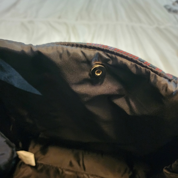 Victoria's Secret red green white plaid tote bag NWT - Picture 8 of 11